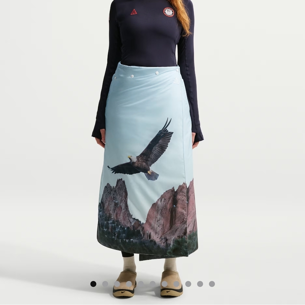NWT Nike ACG USA Women's Therma-FIT ADV reversible skirt